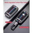 thumbnail image 5 of Key Fob Cover Case for Mazda 3 Hatchback Smart Keys Holder Metal Protector Compatible for Mazda 6 CX-5 CX-9 CX-50 CX-30 Keychain, 5 of 6