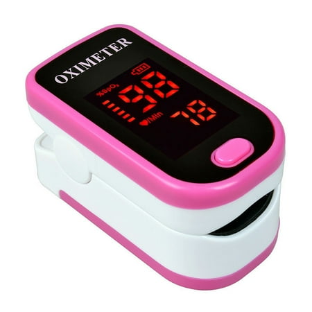 Household Finger Pulse Oximeter Lightweight Portable Blood Oxygen SpO2 Monitor Heartbeat Saturation Product Multicolor