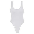 thumbnail image 4 of Trajes de baño de  para mujer Traje de baño sin espalda sin mangas para mujer Blanco Zulema  Traje de baño, 4 of 5