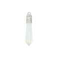 thumbnail image 1 of Pendentifs Collier Opale Point de Guérison Prisme Hexagonal Long Perle Hommes Femmes Bijoux, 1 of 6