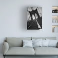 thumbnail image 2 of Moises Levy 'Brooklyn Bridge Study I' Canvas Art, 2 of 4