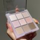 thumbnail image 2 of DIKALU-Placa de sombra de ojos de nueve colores, maquillaje mate completo, té de leche de avena de deseo puro, polvo de humo gris púrpura, nuevo qym unisex, 2 of 2