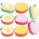 thumbnail image 1 of 26-27 8 Pcs Dishwasher Sponge Cleaning Dishes Sponges Fruit-shape Sponge Sponges Cleaning Cleaning Sponges, 1 of 3