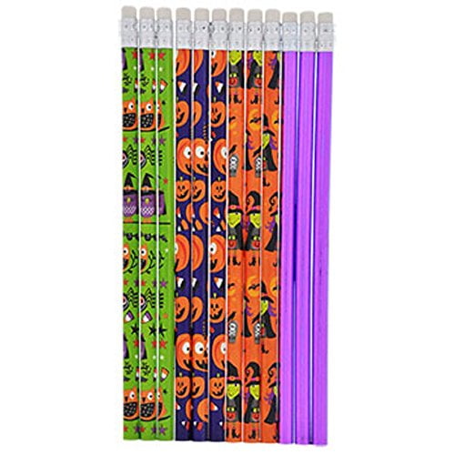Greenbrier Halloween Themed Pencils 12 Count