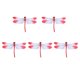 thumbnail image 2 of Dragonfly Tatuajes De Pared Adhesivos Decoración Plástico Decoraciones De Habitaciones 3D rojo DYNWAVEMX Vinilos de libélula, 2 of 8