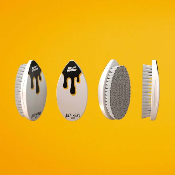 The Cut Buddy Nick Wavy Collection - Soft Bristle Waves Brush
