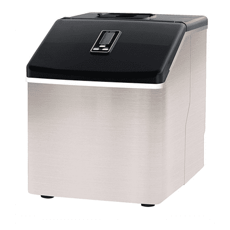 - Igloo 40LBS High Capacity Countertop Clear Square Ice Cube Maker ICE450 - Manufacturer Refurbished