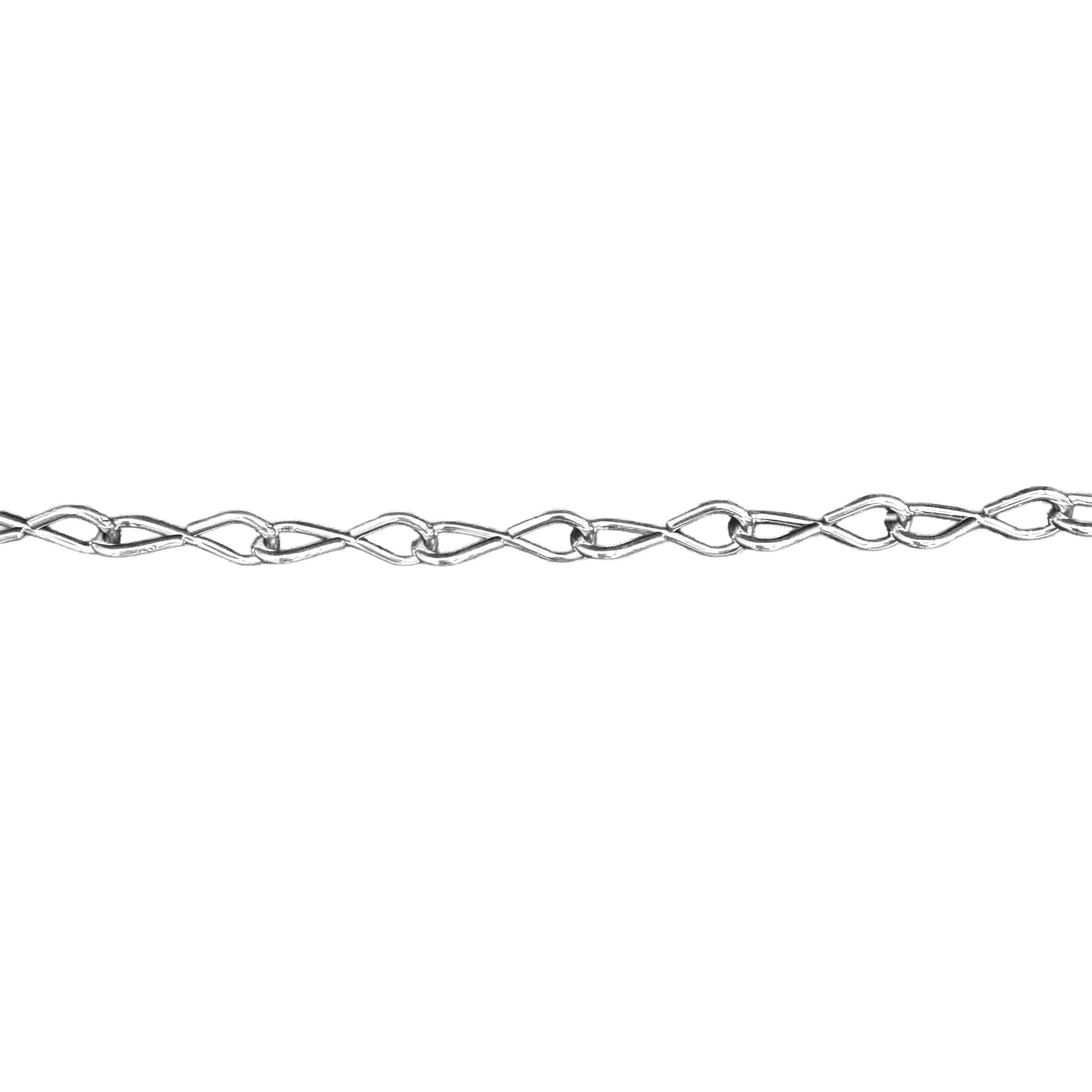 (2 pack) #16 Jack Chain, 20 feet, Zinc-Plated, Peerless Chain Company, #4840120,
