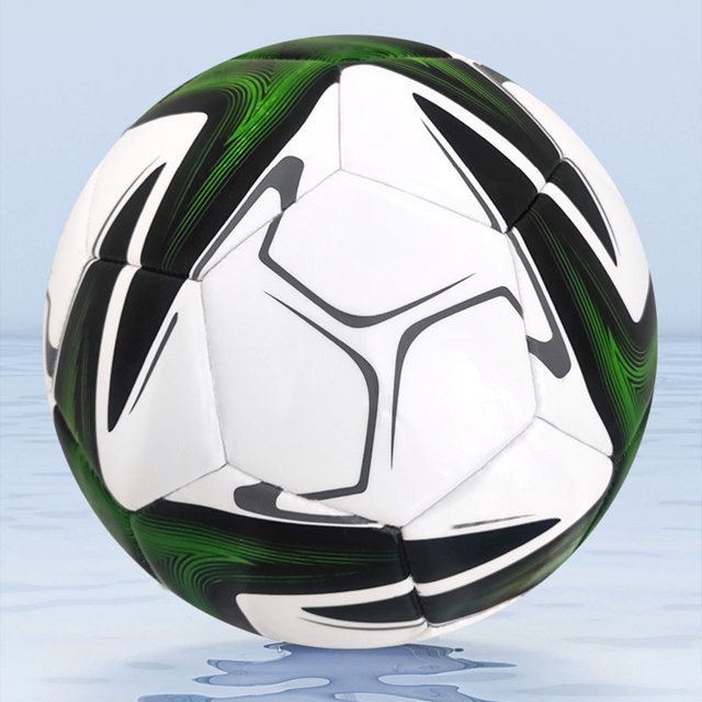 maskred Size 5 Soccer Ball For Professional Training Sessions Machine Stitched Panels For Added blue