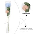 thumbnail image 2 of WASHWEPE Fresh Flower Packaging Bag 50Pcs Small 17.68X4.72 In Transparent, 2 of 7