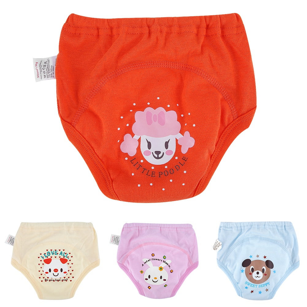 LYUMO Toddler Training Pants, Baby Anti Leakage Pants,4Pcs Anti Leakage