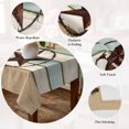 thumbnail image 5 of Beige Sage Green Texas Star Retro Table Cloth Waterproof Tablecloths, Vintage Stars Wooden Tablecloth Dining Table Cover for Kitchen Party Tabletop Outdoor, Rectangle Tablecloth 52x70 Inch, 5 of 9