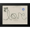 thumbnail image 2 of Goldberger, Jennifer 24x19 Black Modern Framed Museum Art Print Titled - Simple Words II, 2 of 5