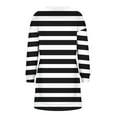 thumbnail image 4 of WJHWSX Casual Dresses for Women,Fall Dresses for Women 2025,Womens Dresses,Long Sleeve,Crew Neck,Comfort Fit,Printed,L(US:8), 4 of 6