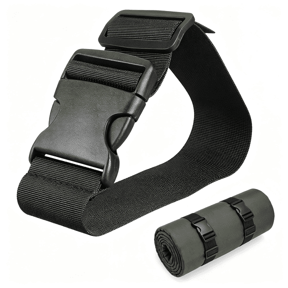 GASTROPOD Fanny Pack Extender Strap,2" Waist Bag Belt Extension|19.69" Adjustable Nylon Belt Extender for Fanny Pack,Waist Bags,Backpacks and Luggage Replacement Strap Black