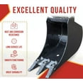 thumbnail image 4 of 11-7/8" Hydraulic Three-Teeth Skid Steer Fronthoe Bucket w/ Excavator Attachment Bobcat Loader, 4 of 9