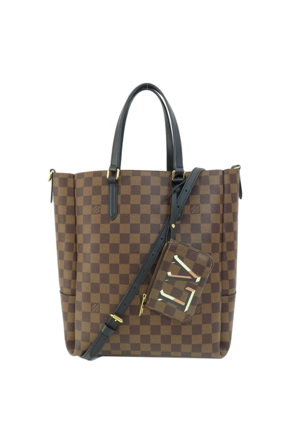 Pre-Owned Louis Vuitton N60348 Belmont NB BB Damier Tote Bag Canvas Women's (Good)