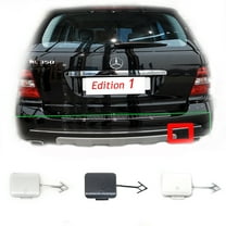 Trimla Edition1 Rear Tow Cover for 06-09 Mercedes Benz ML X164 Fit ML280 ML300 ML320 ML350 ML450 ML500 ML550 2006 2007 2008 2009 Bumper Towing Hook Eye Cap A1648850123