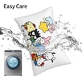 thumbnail image 6 of Lsque Sanrio Pattern Bedding Waterproof Pillow Protector Zippered Queen – Bed Bug Proof Pillow Encasement-20"x30", 6 of 6