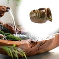 thumbnail image 4 of CarpNettore Clay Pot Water Fountain Pot Flow Water Ornament Decorative Ceramic Jar Waterfall Green, 4 of 9