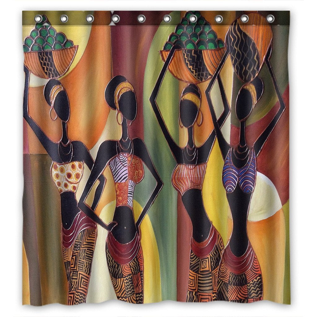 African Grace Shower Curtain NCU0NNT3103 main image 0