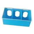 thumbnail image 1 of Alimentador automático para palomas y pájaros, alimentador con ranura para colgar, alimentador para jaulas de pájaros, 1 of 8