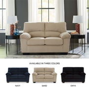 Signature Design by Ashley Furniture SimpleJoy Sand Loveseat