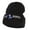 Black, variant on Snowboard Embroidered Long Beanie - Black OSFM