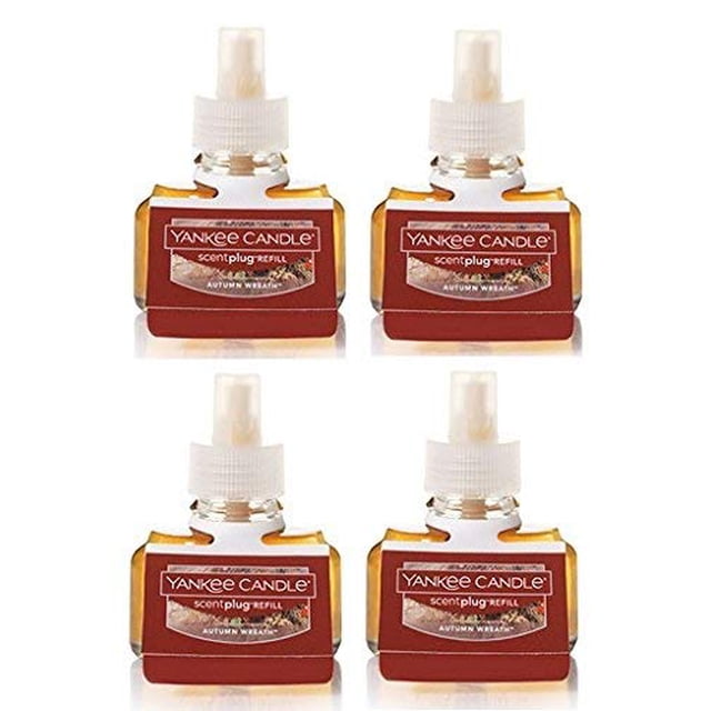 Recarga Yankee Candle ScentPlug Guirnalda de Otoño Paquete de 4