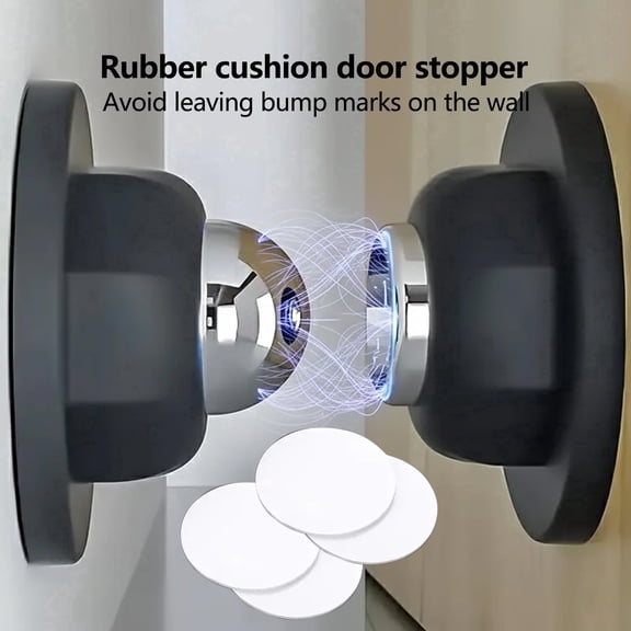 Magnetic Door Stopper No Drilling Door Magnetic Holder RV Door Catch Magnetic Door Holder RV Door Stopper for Trailer,Camper,Motor Home,Boat(Black)