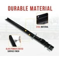 thumbnail image 2 of 8 Pack 54" Adjustable C-Channel Pipe Stake w/ Welded 5/8" D-ring and 2 Locking with Hitch Pins for Flatbed Trailer Hauler - 6,300 lbs WLL, 2 of 14