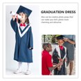 thumbnail image 2 of MasteelfCA 1 Ensemble Robe de Collation des Grades pour Enfants Célébration Maternelle Robe de Chambre Chapeau (Convient 110cm Hauteur), 2 of 8
