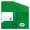 Green, variant on Vivin 5-Pack Plastic Folders with 3 Prongs and 2 Pockets, Assorted Color Lighting Pattern