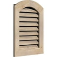 thumbnail image 3 of 24"W x 30"H Arch Top Gable Vent (29"W x 35"H Frame Size): Unfinished, Functional, Smooth Pine Gable Vent w/ 1" x 4" Flat Trim Frame, 3 of 13