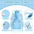 thumbnail image 4 of Soda Candy Backpacks with Anti-Theft Back Pocket, Lightweight School Backpack, Water Resistant Bookbag, Light Blue, 4 of 8