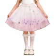 thumbnail image 2 of Cowsor Girls Sweet Tulle Skirt Fluffy Mesh Mini Skirt Princess Style Soft Comfortable Wear for Birthday Party Holiday School Daily Play Toddler Kids, 2 of 5