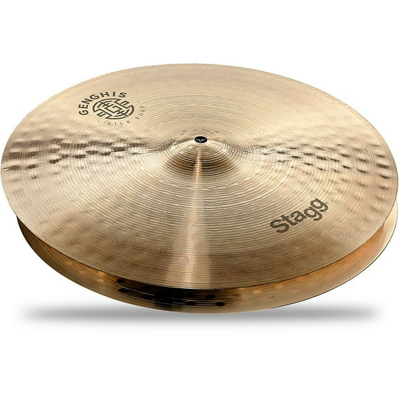 Stagg 15" Genghis Medium Hi-Hat Cymbals - GENG-HM15R
