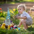 thumbnail image 3 of Springtime Bunny Carrot Dwarf Faceless Doll Decoration Home Decorations, 3 of 6