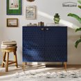 thumbnail image 3 of Boyel Living Buffet 2 Portes Rangement Cuisine, Armoire Moderne Console, Buffet pour Salon, Bleu, 3 of 10