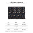 thumbnail image 5 of Yiaed New Year Print Blanket Throw Blanket Soft Cozy Flannel Blanket for Home Bed Sofa Couch Chair-60"x50", 5 of 6