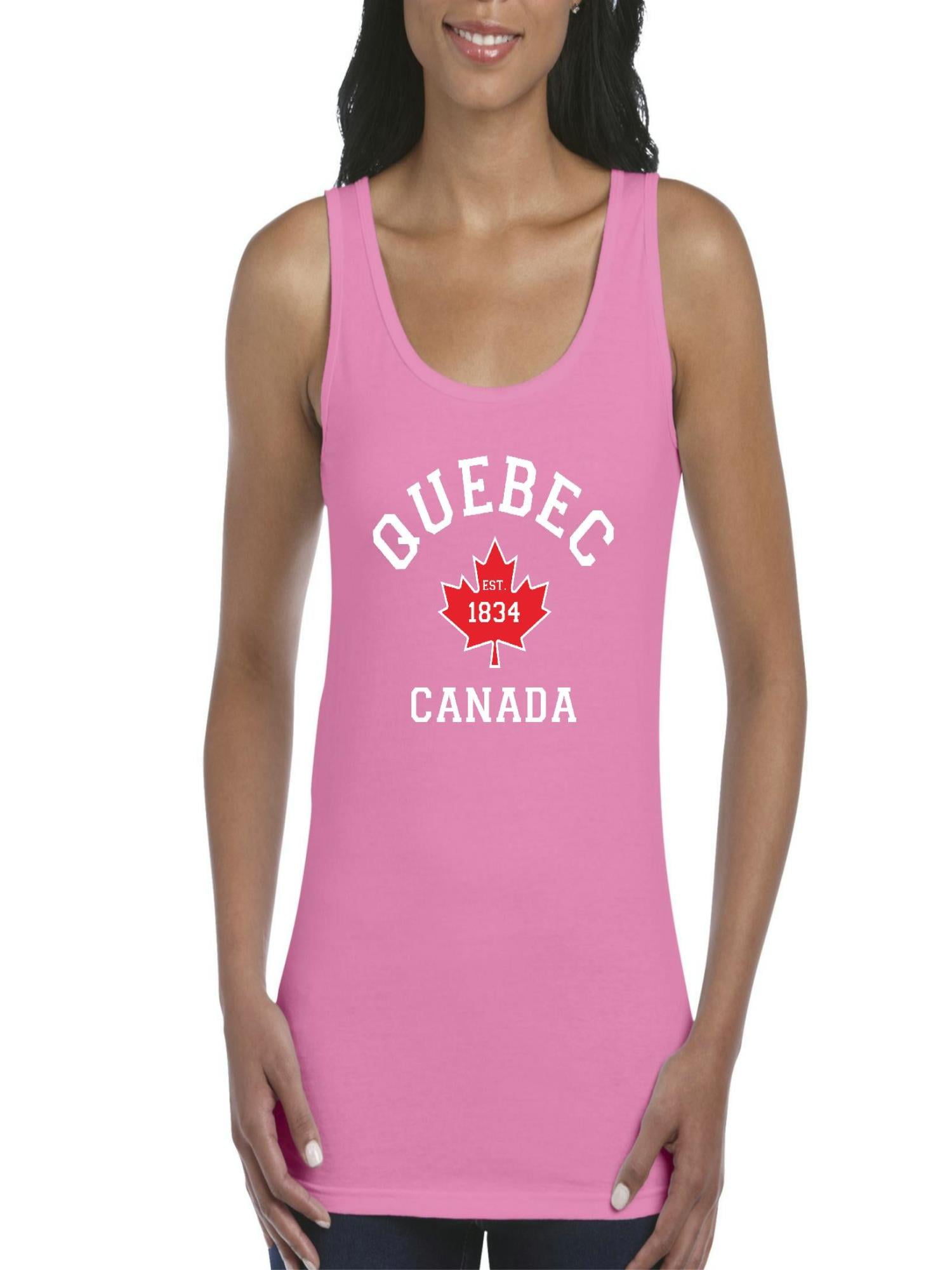 Womens Quebec Canada Tank Top