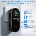 thumbnail image 3 of Detector de gas y monóxido de carbono ELECOIN 4 en 1 con pantalla, 3 of 7