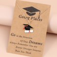 thumbnail image 2 of Graduación Regalo Conmemorativo Doctor Sombrero Tarjeta Collar Colgante Accesorios Versátil, 2 of 5