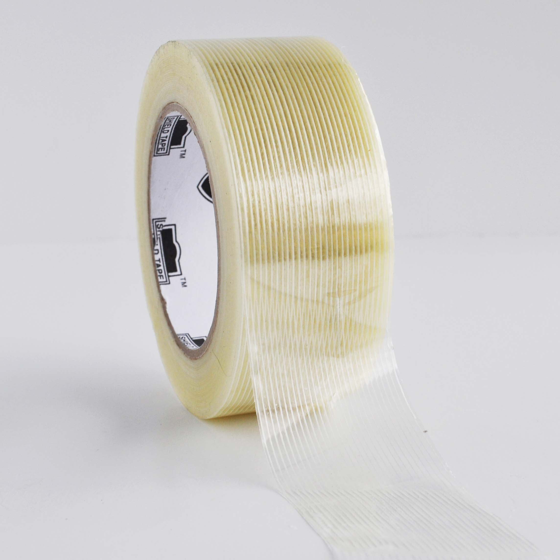 2 Rolls Bi-Directional Filament Strapping Tape 2" x 60 yd Free Shipping 