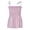 Purple, variant on Ruffle Smocked Tank Tops for Women Summer Square Neck Sleeveless Tops Tie Shoulder Spaghetti Strap Blouse Peplum Cami Shirts