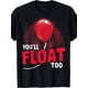 thumbnail image 1 of Halloween T-shirt - You'll Float Too Halloween Horror T-Shirt, Men's Round Neck Comfortable Breathable T-Shirt, Suitable For Spring, Summer And Autumn, Daily Wear Tops T-Shirt, 1 of 6