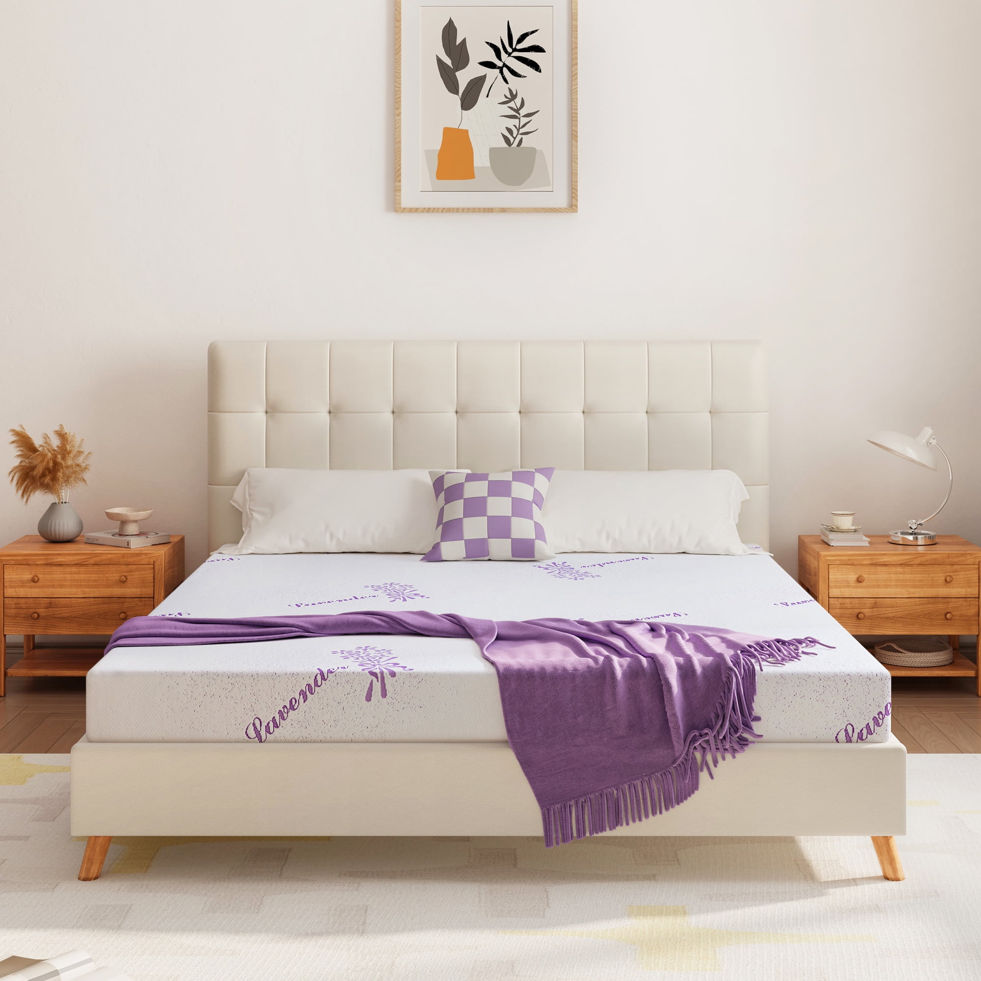Arctus Full Mattress, 6 inch Memory Foam Mattress for Cool Sleep & Pressure Relief, Medium