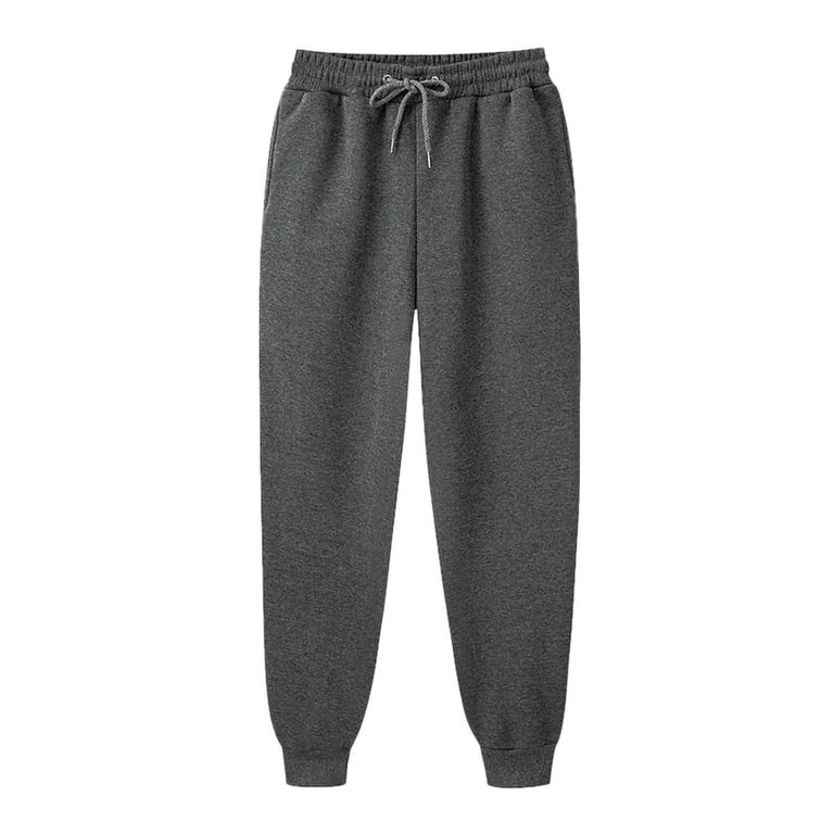 ZHAGHMIN Baggy Jogger Pants Womens Ladies Solid Color Drawstring