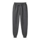 thumbnail image 5 of Gibobby Pantalones Business Casual para Mujer Cintura Alta Pantalones de chándal de lana de pie suelto casuales con cintura elástica y cordón de color sólido para mujer, 5 of 5