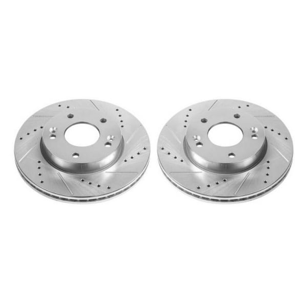 Powerstop JBR1521XPR PSBJBR1521XPR EVOLUTION DRILLED & SLOTTED ROTORS